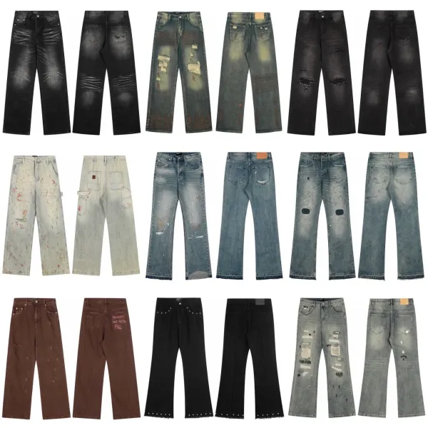Off-White Distressed Black Flared Jeans - 2