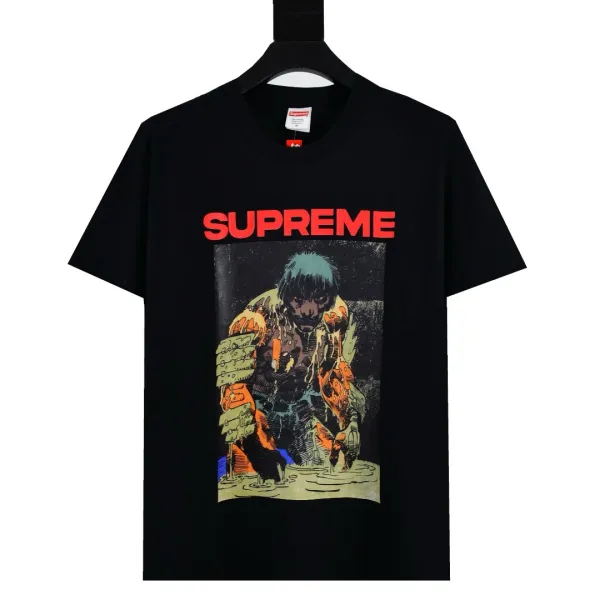 Supreme Immaculate Arch Logo Black T-Shirt - 76
