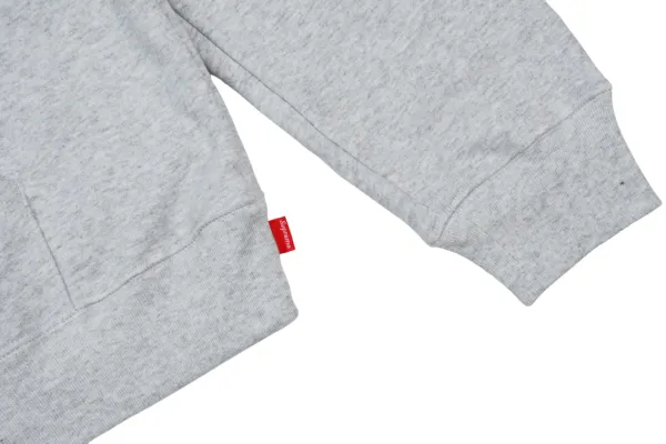 Supreme Leopard Box Logo Hoodie Gray - 8