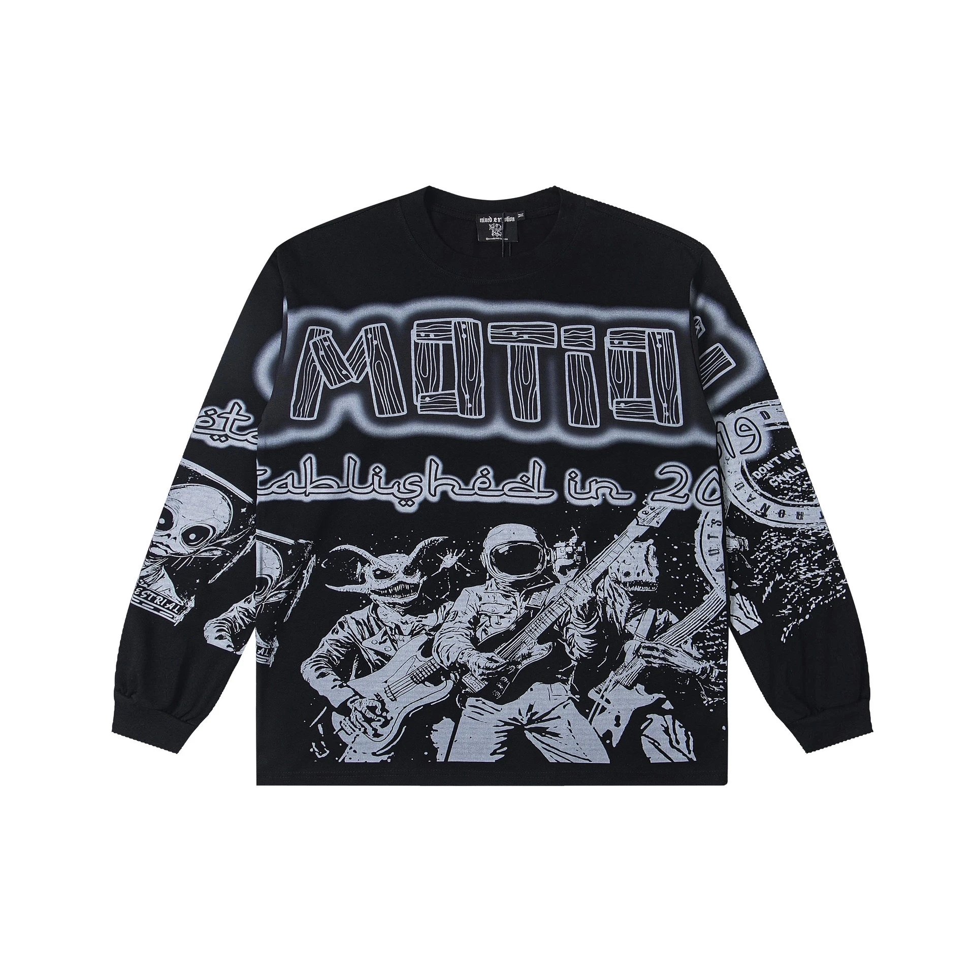 Mixed Emotion Hoodies & Sweatshirts Graphic Zip-Up Hoodie — 9
