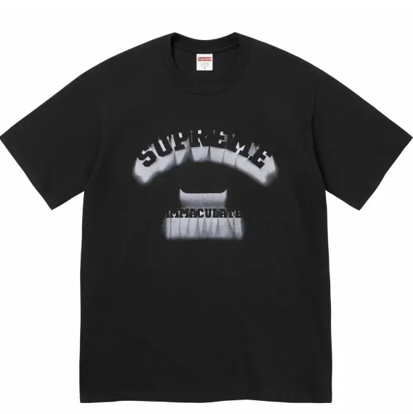 Supreme Immaculate Arch Logo Black T-Shirt - 1
