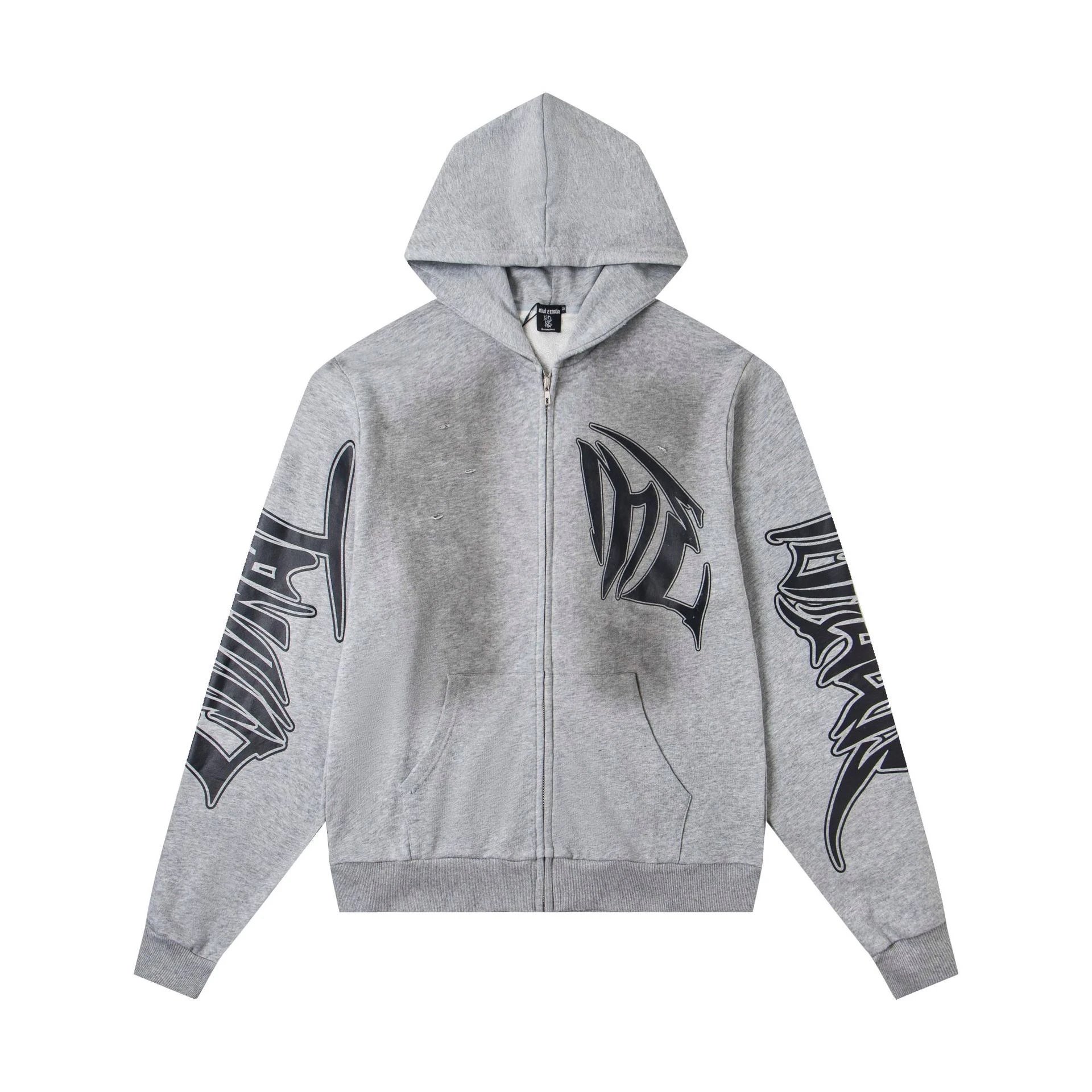 Mixed Emotion Hoodies & Sweatshirts Graphic Zip-Up Hoodie — 20