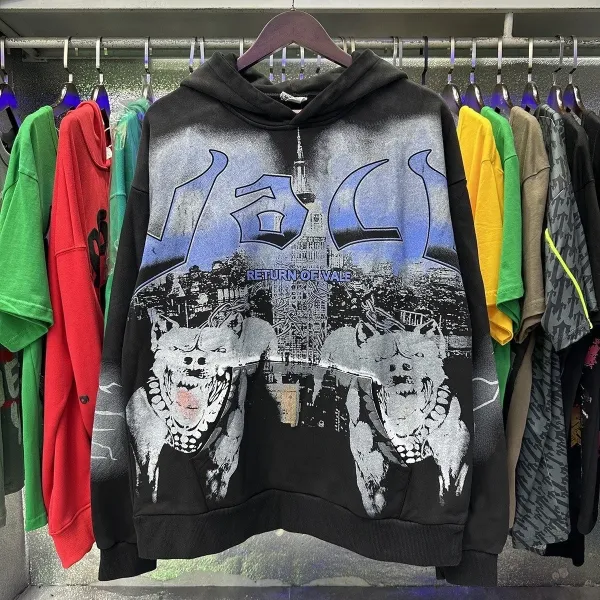 JAC Return of Vale Graphic Hoodie Black - 1