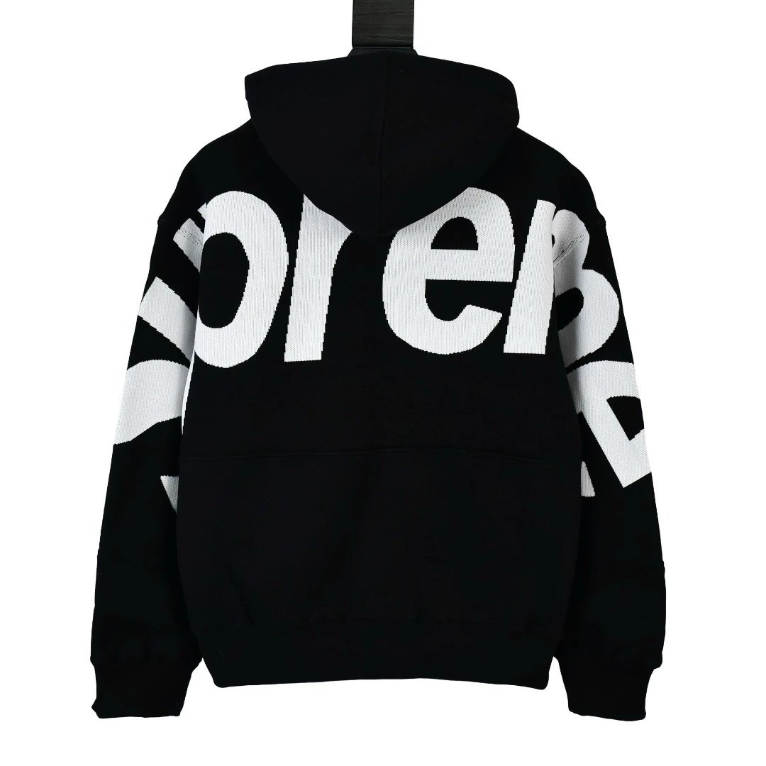 Comme des Garçons Play x Supreme Hoodie Gray Red White - 8