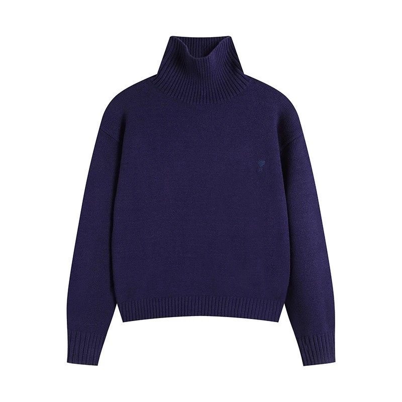 Maison Margiela Replica Turtleneck Sweater Navy - 1