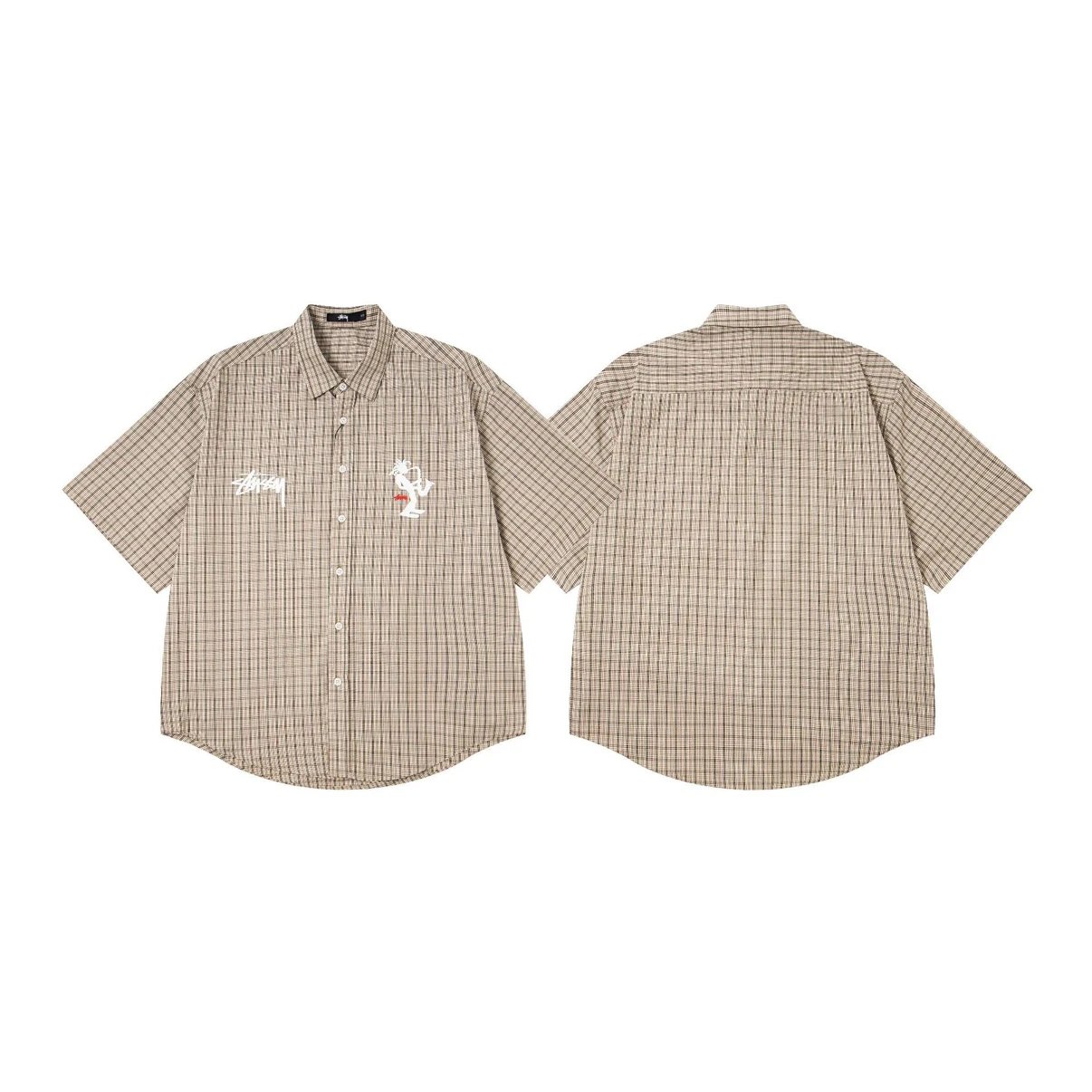 Stussy Checkered Short Sleeve 