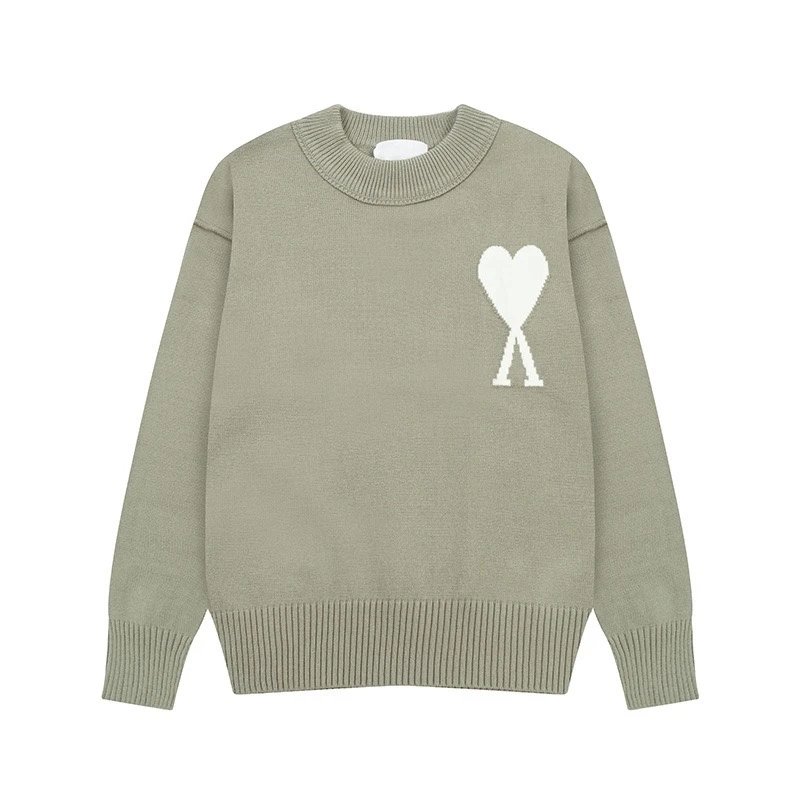 25ss spliced green round neck