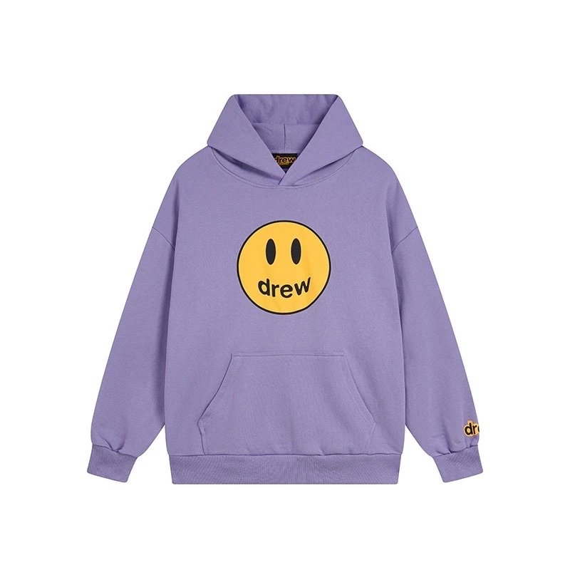 Drew House Smiley Face Purple Hoodie - 1