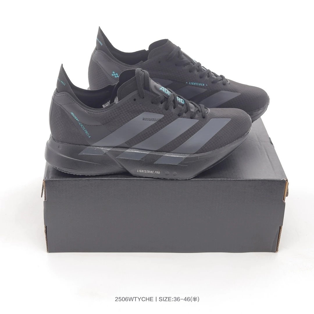 Adidas Lightstrike Pro Neon Yellow Running Shoes - 25