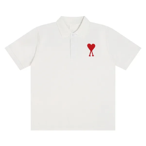 Ami Paris Small Heart Logo T-Shirt Beige T-Shirt - 11