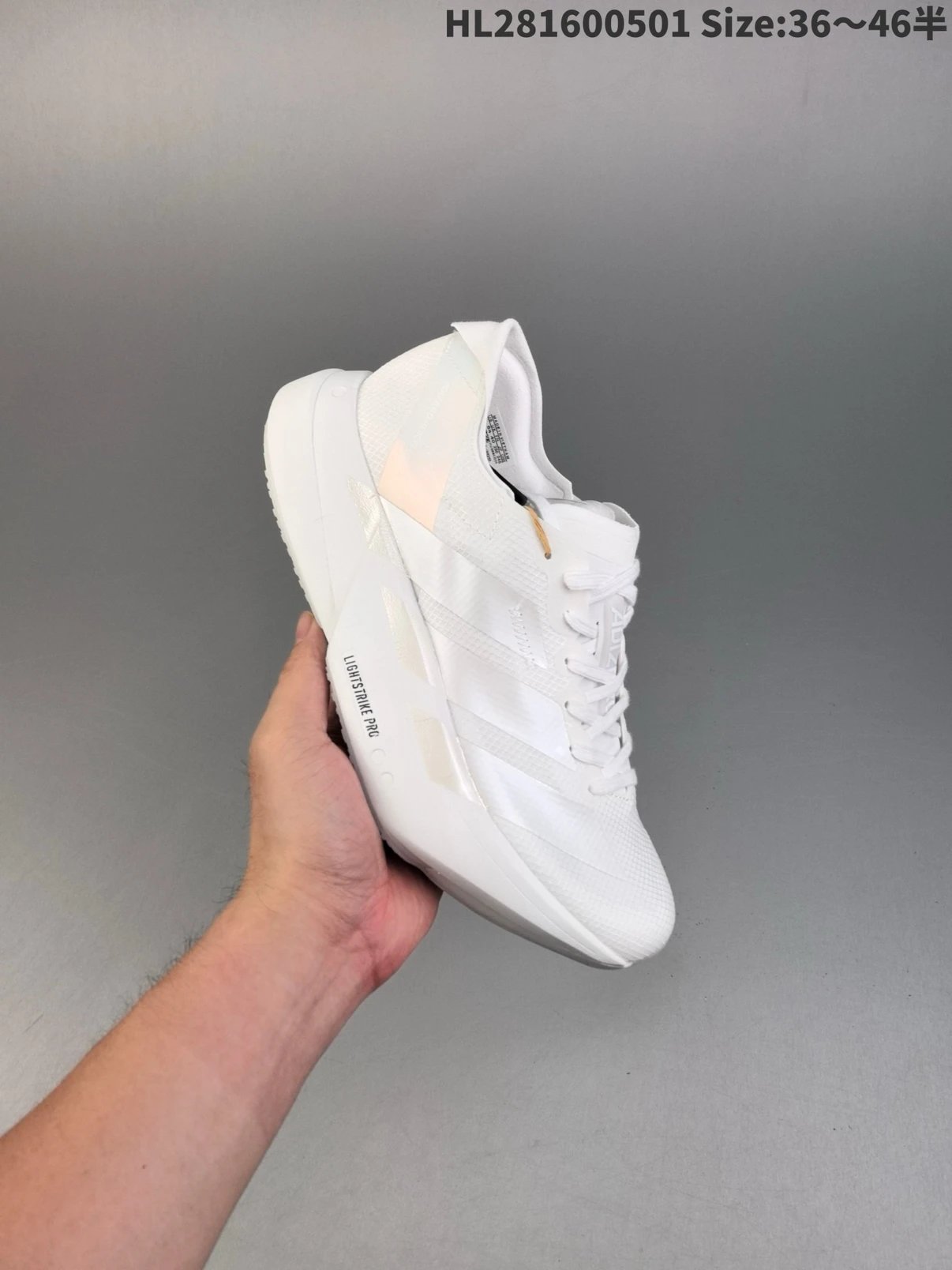 Adidas Lightstrike Pro Neon Yellow Running Shoes - 10