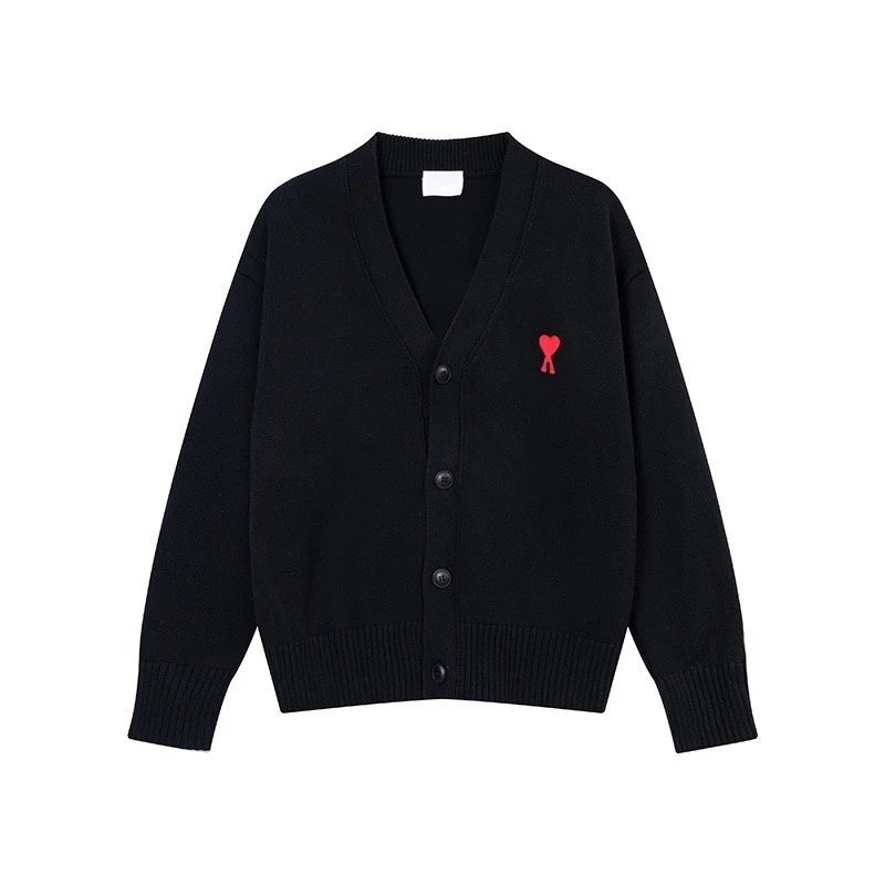 Small Heart Black (4 Buttons)