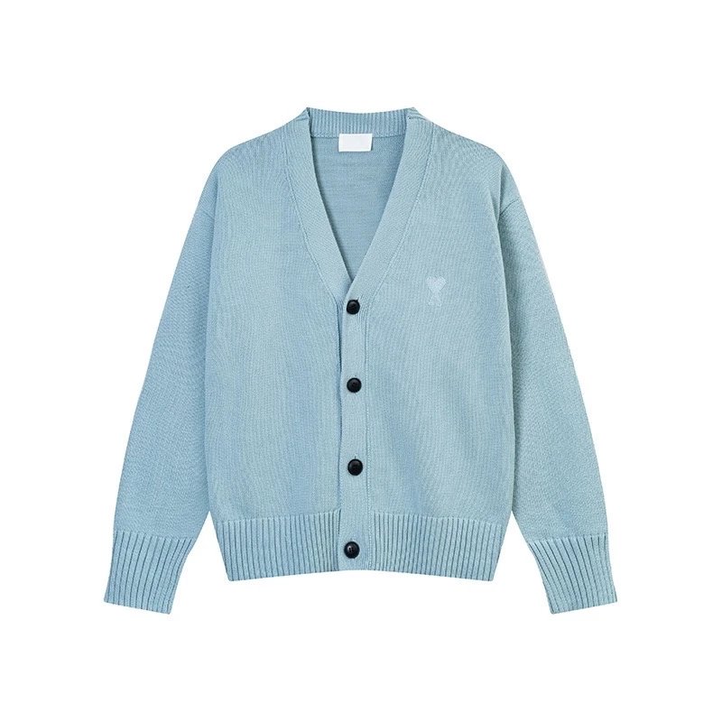 Small Heart Lake Blue (4 Buttons)