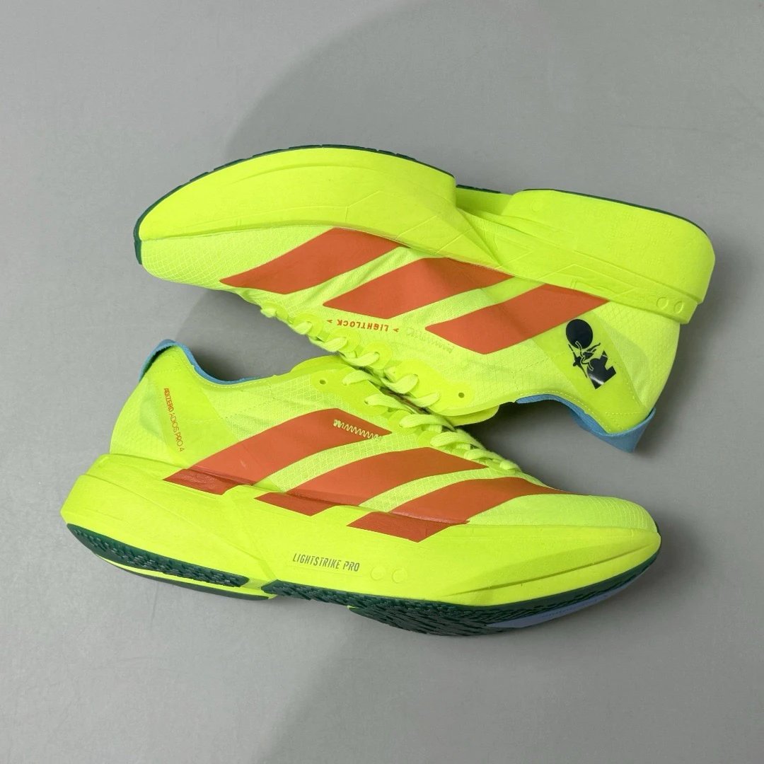 Adidas Lightstrike Pro Neon Yellow Running Shoes - 20