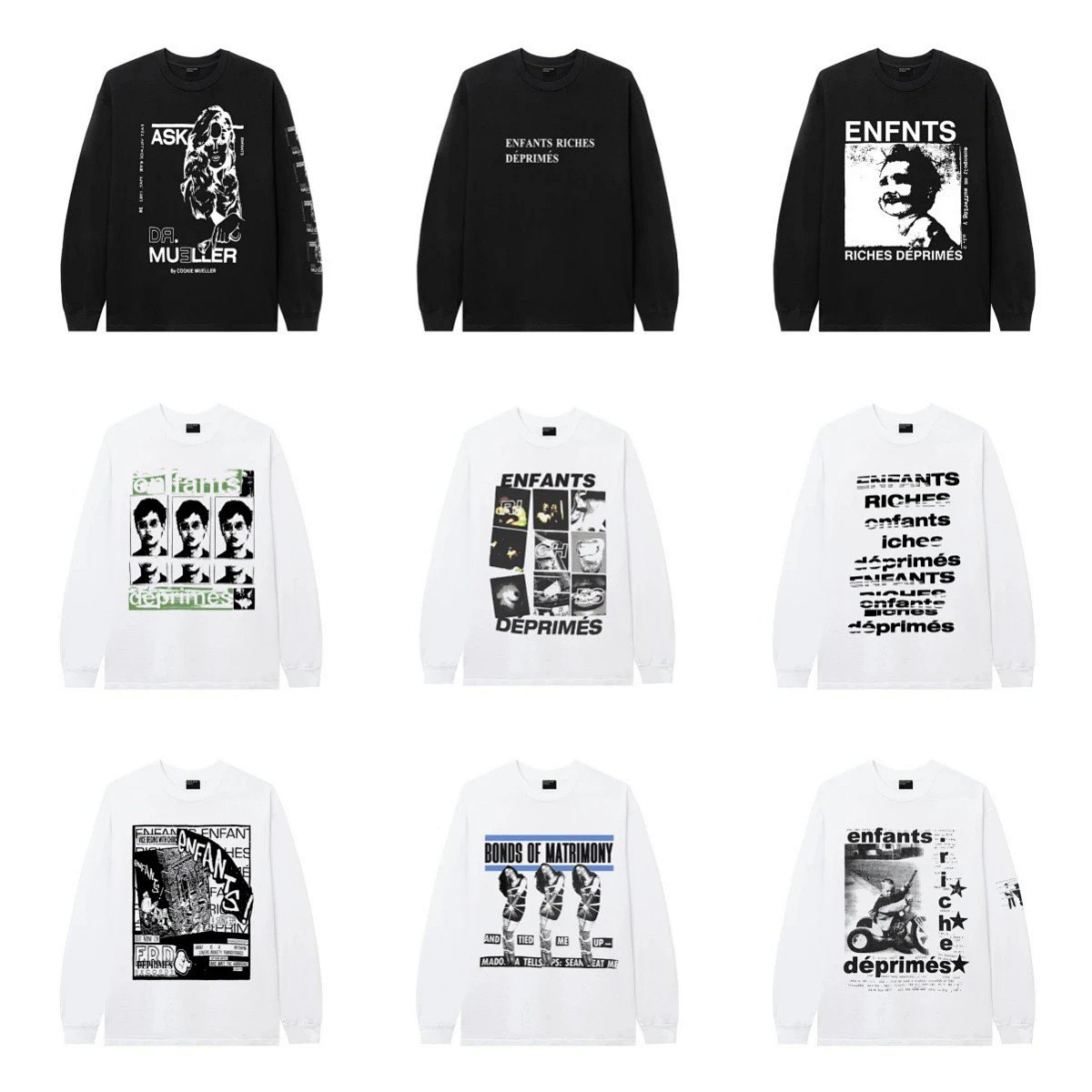 Design Bonds of Matrimony Graphic Long-Sleeve T-Shirt Black product detail 2 in Litbuy spreadsheet finds