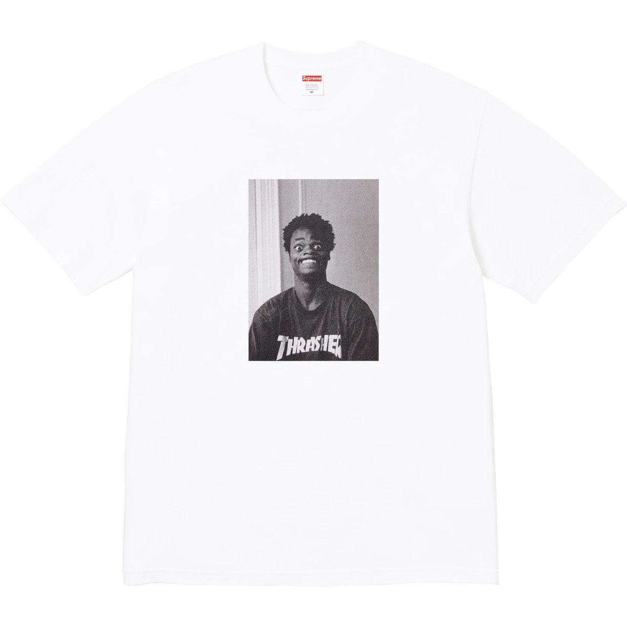 Supreme x Thrasher Photo Print White T-Shirt - 1