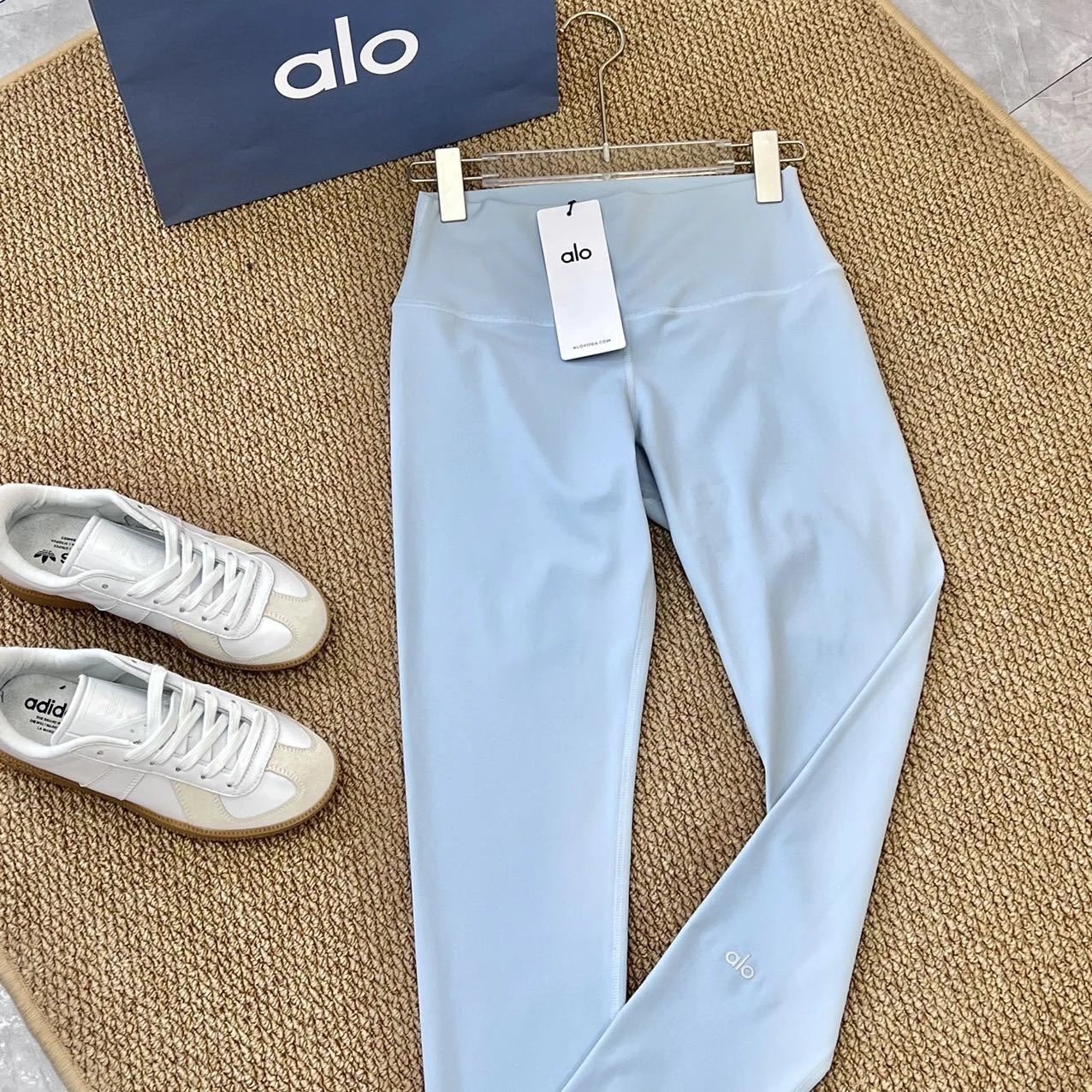 Yoga pants baby blue