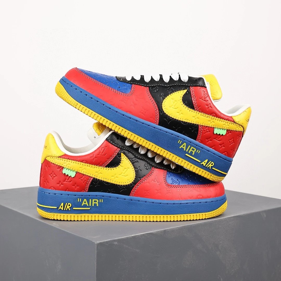 Louis Vuitton X Nike Air Force 12