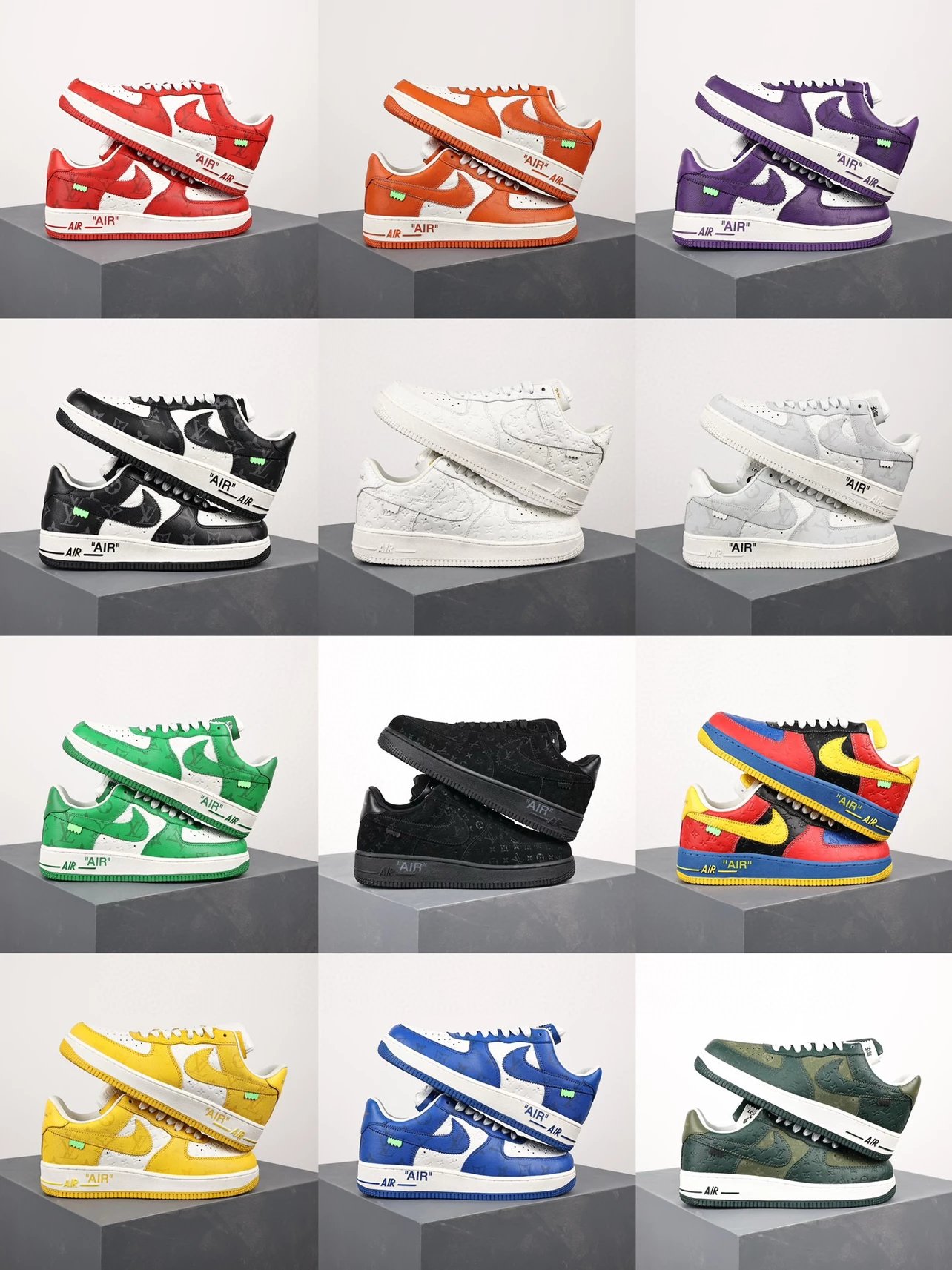 Louis Vuitton X Nike Air Force