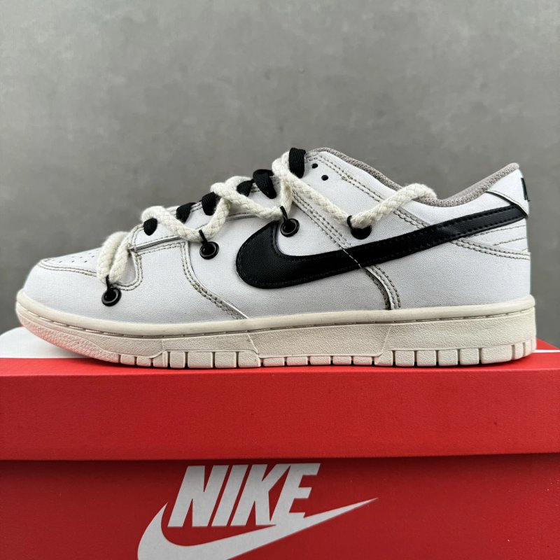 Dun Low Milk White Pink Smile