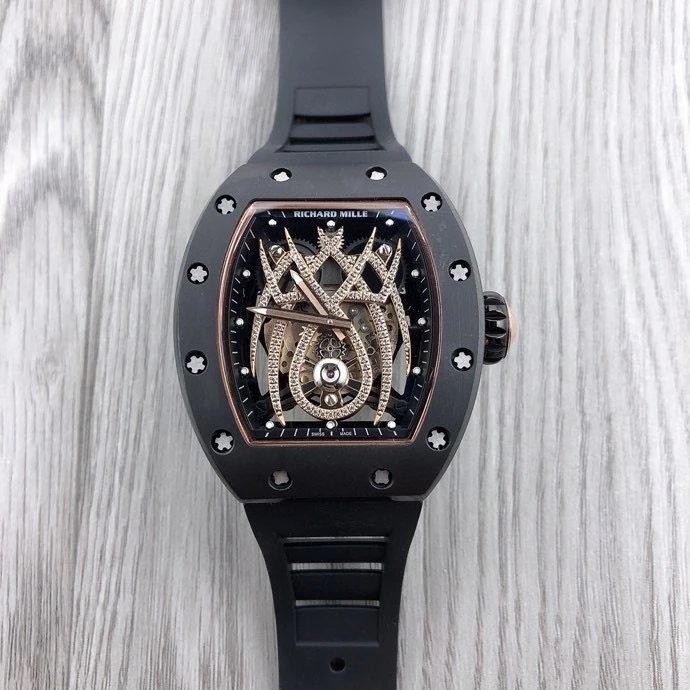 Ceramic Black Case Black Strap