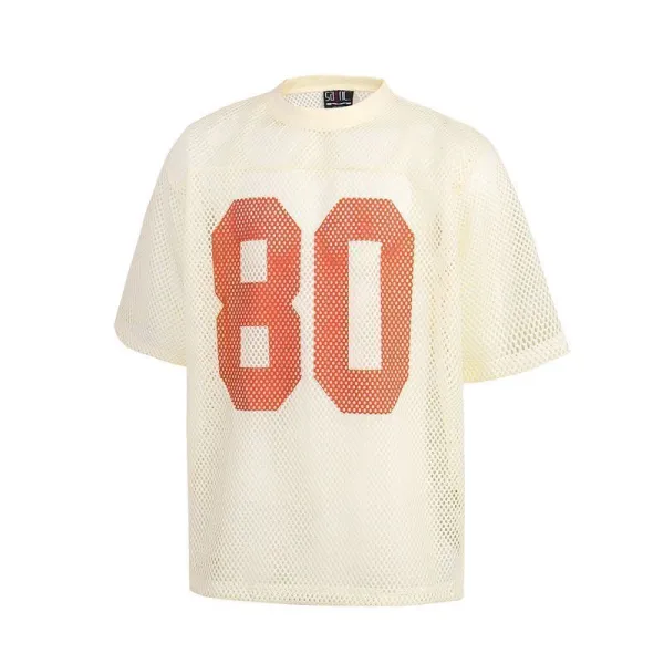 Stussy 8-Ball Mesh Jersey White - 8