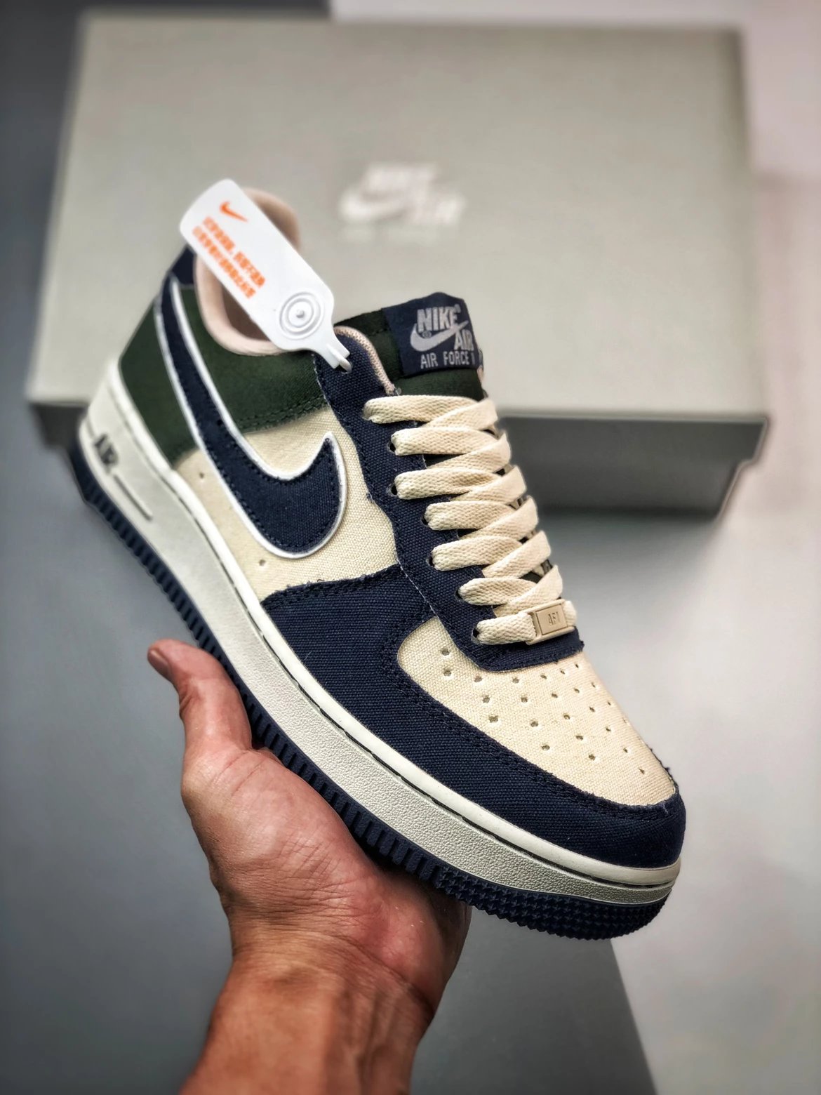 【正品】Air Force 1 '07 Low 蓝绿
