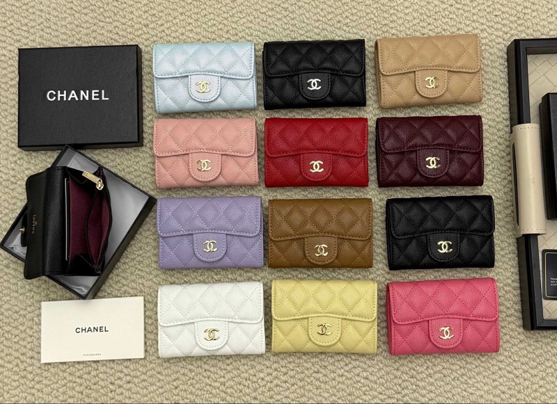 Chanel card holder