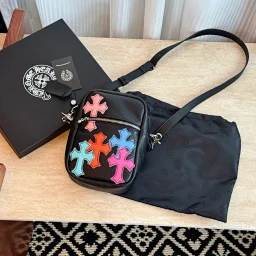 thumbnail for In stock: Chromehearts Taka series camera bags not only offer both texture and aesthetics, but are also lightweight, effortless to wear, low-key, and hard to duplicate! The capacity is also very large
