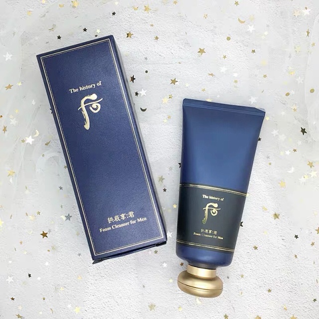 whoo后君男士洗面奶180ml