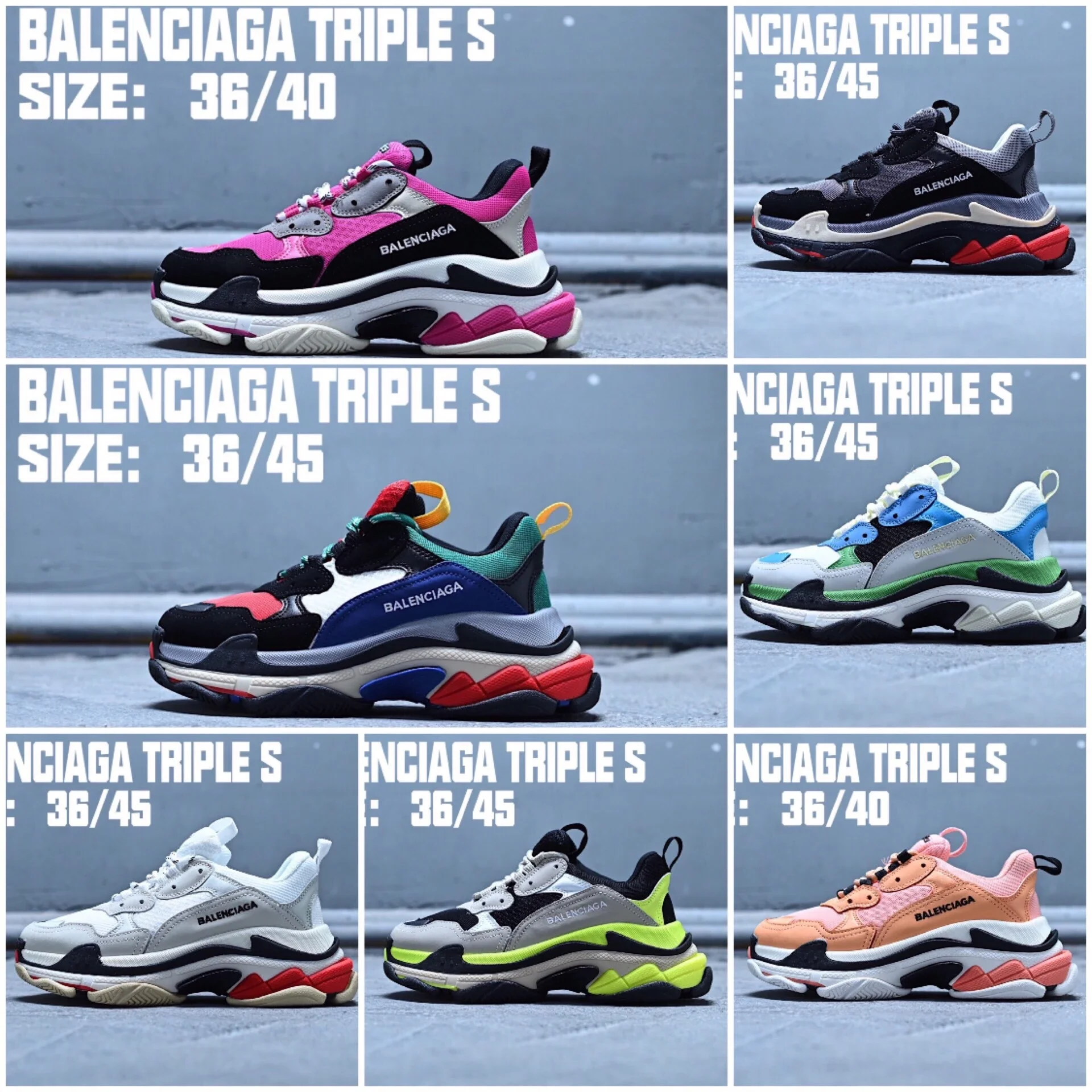 Balenciaga triple s trendyol hotsell