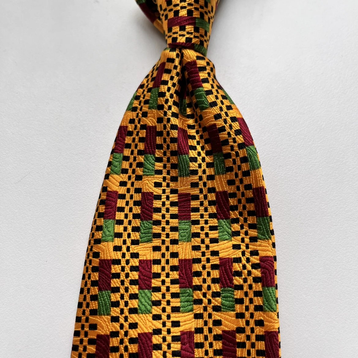 (Lin 108) Special Printed Style Silk Tie 8cm