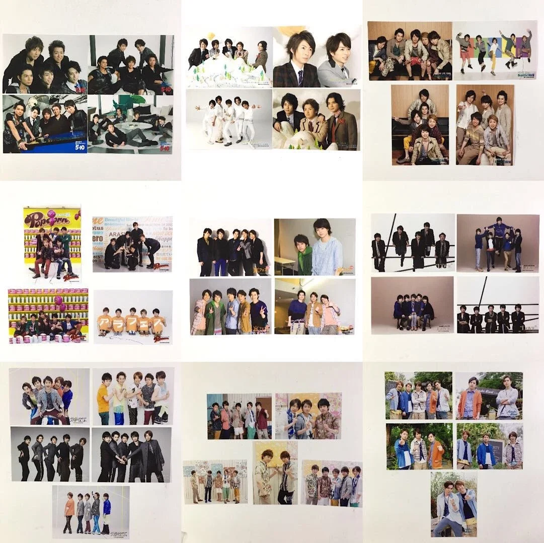 现货 Arashi岚场限love数码5x10风景bw爆米花大野智樱井翔相叶雅纪二宫和也松本润
