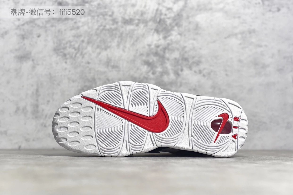 Nike Air Force 1 Low 'AIR' Embroidered White Red Sneakers - 20