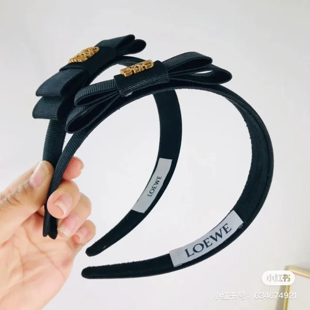 ❤️LOEWE Loewe New logo Bow Headband Headwear 0714 n 09 display picture 1