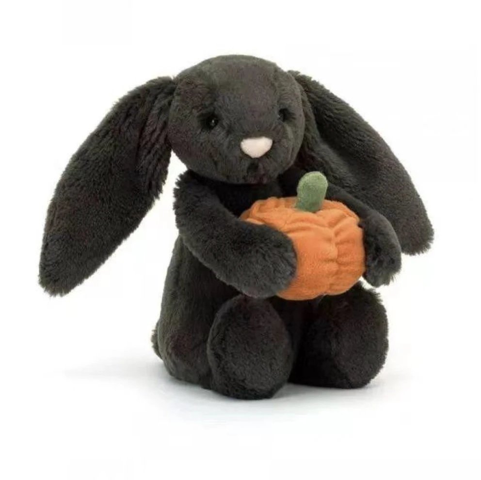 Rabbit Holding Pumpkin (18cm)