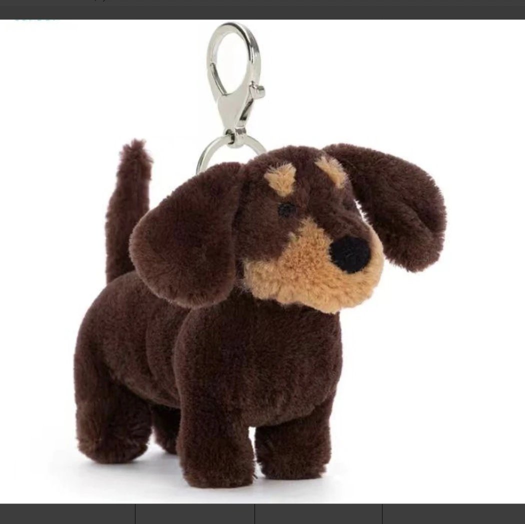 Dachshund Dog Keychain (11cm)