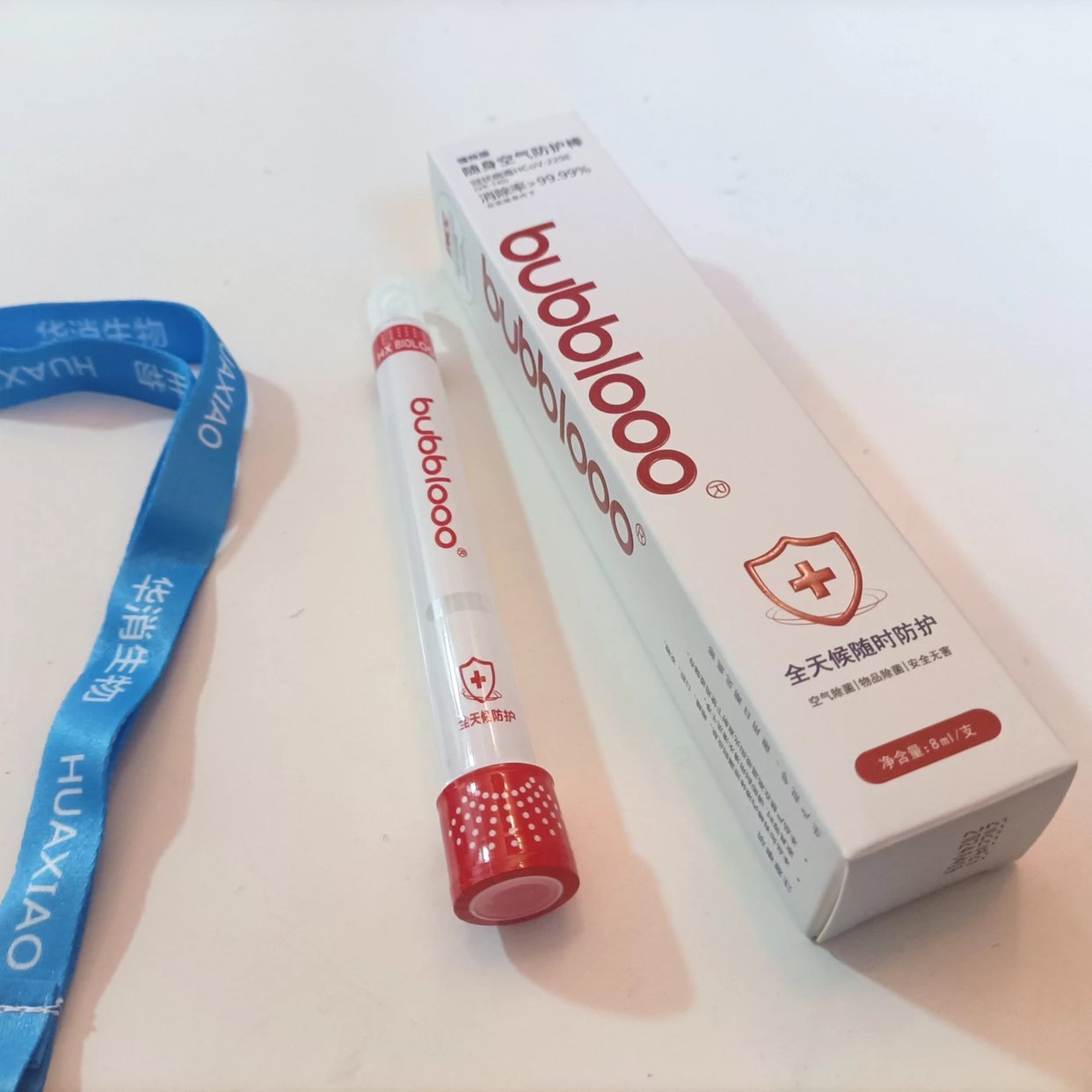 除醛除菌全能:8mlx3支装 bubblooo巴布洛 随身空气消毒棒 强效版