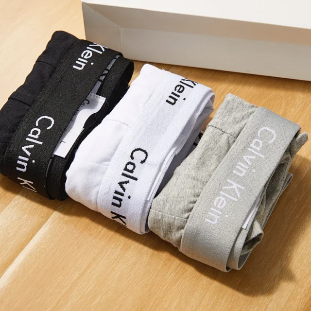 Calvin Klein Underwear Cotton Stretch Boxer Briefs, 3-Pack product detail image 6