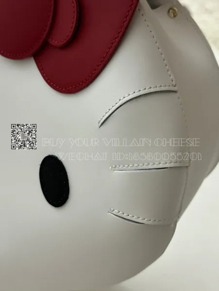 Hello Kitty x Gazelle Collaboration White Bow Handbag - 21