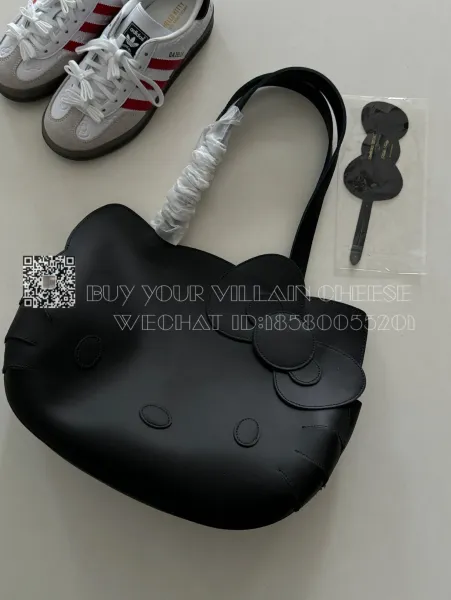 Hello Kitty x Gazelle Collaboration White Bow Handbag - 9