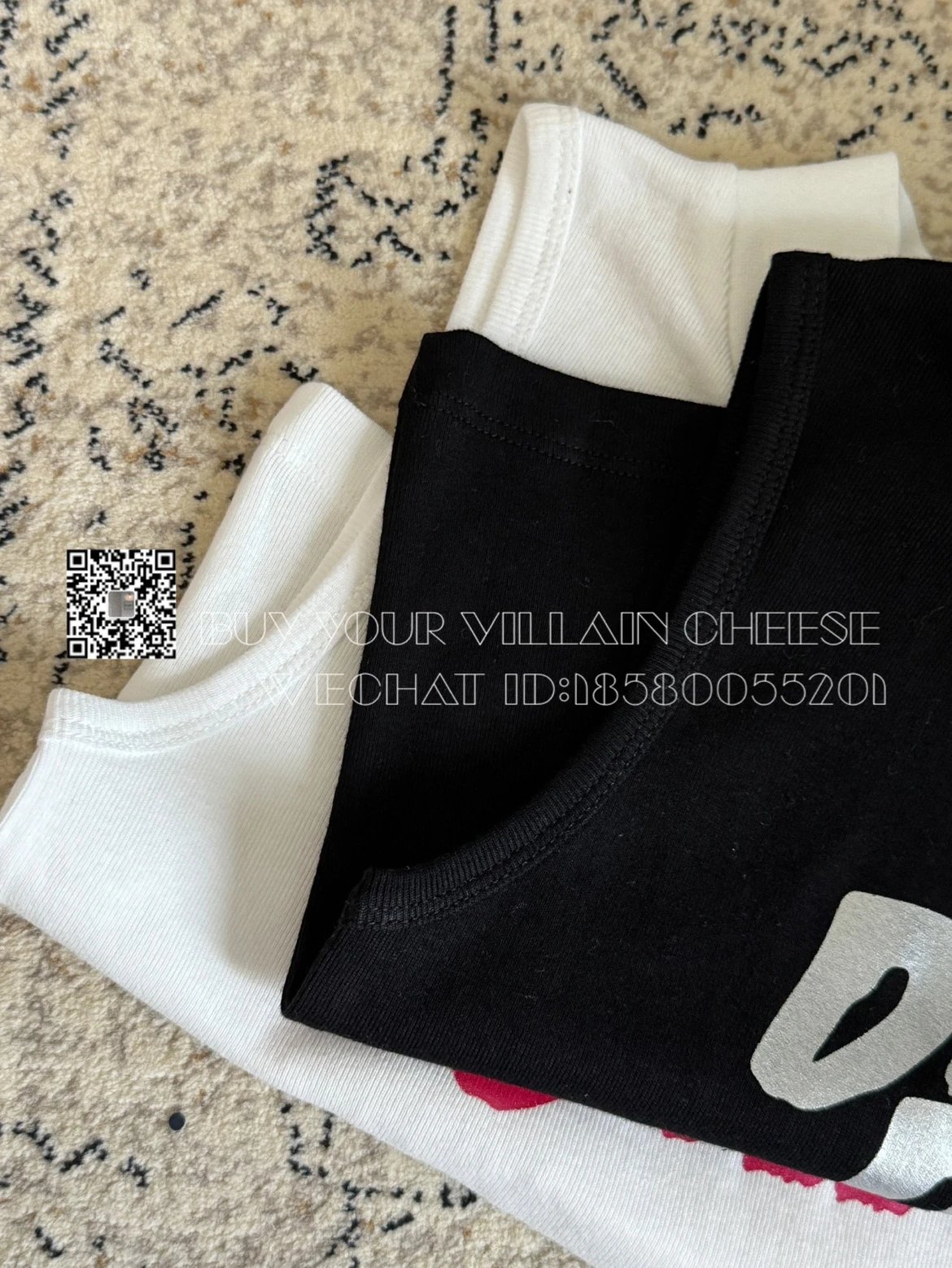 Design Deadly Doll White Crop Tank Top Vest Top - 6