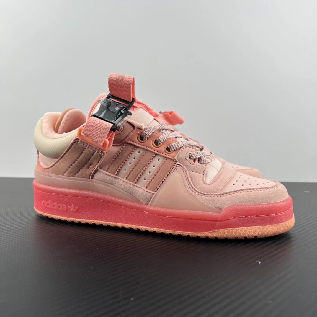 Adidas Sneakers Bad Bunny Forum Buckle Low — GW0265 Pink