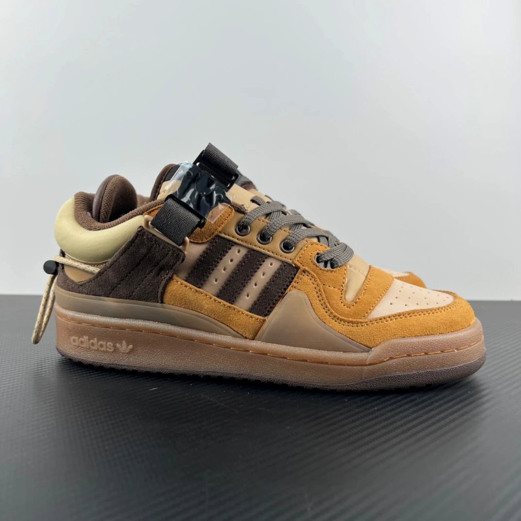 Adidas Sneakers Bad Bunny Forum Buckle Low — GW0264 Brown