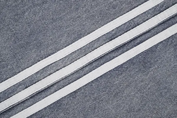 Adidas Originals Track Stripe Wide-Leg Jeans Gray - 11
