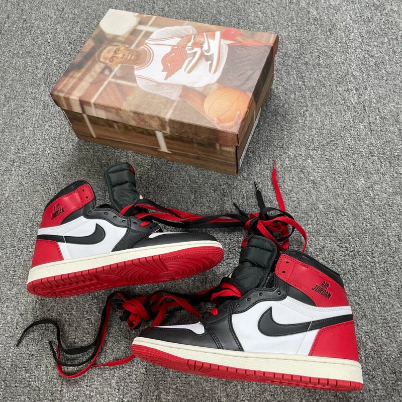 J 1 High OG Black Toe Reimagined