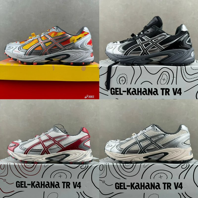 Gel-Kahana TR V4 BLack Sliver