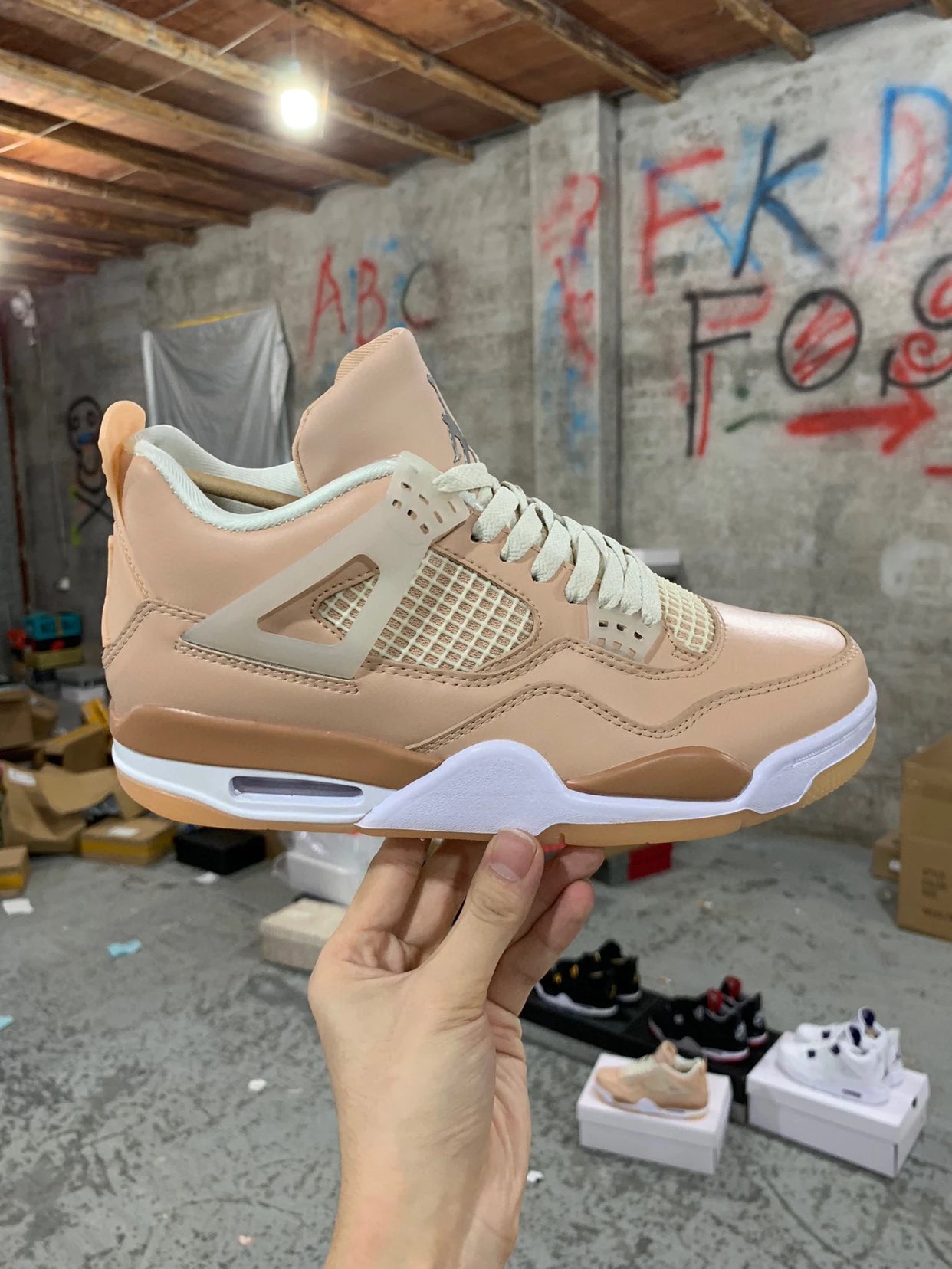 Air Jordan 4 Shimmer Sneakers