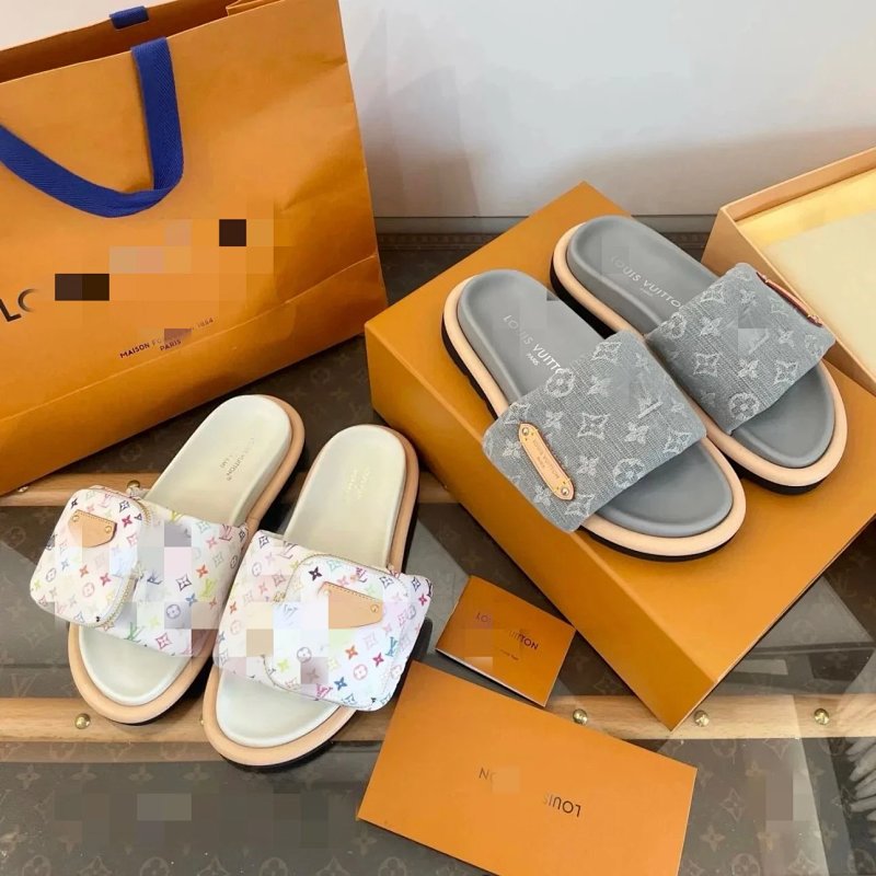 Louis Vuitton slides
