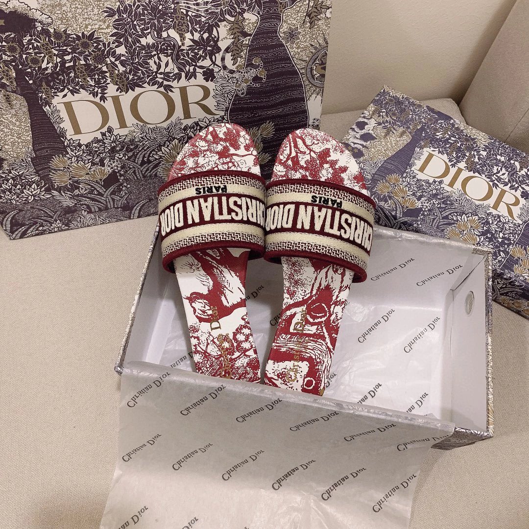Christian Dior Dway Slippers